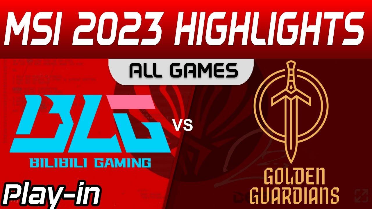 BLG vs GG Highlights ALL GAMES Day 3 MSI 2023 Play IN Bilibili Gaming vs Golden Guardians by Onivia thumbnail