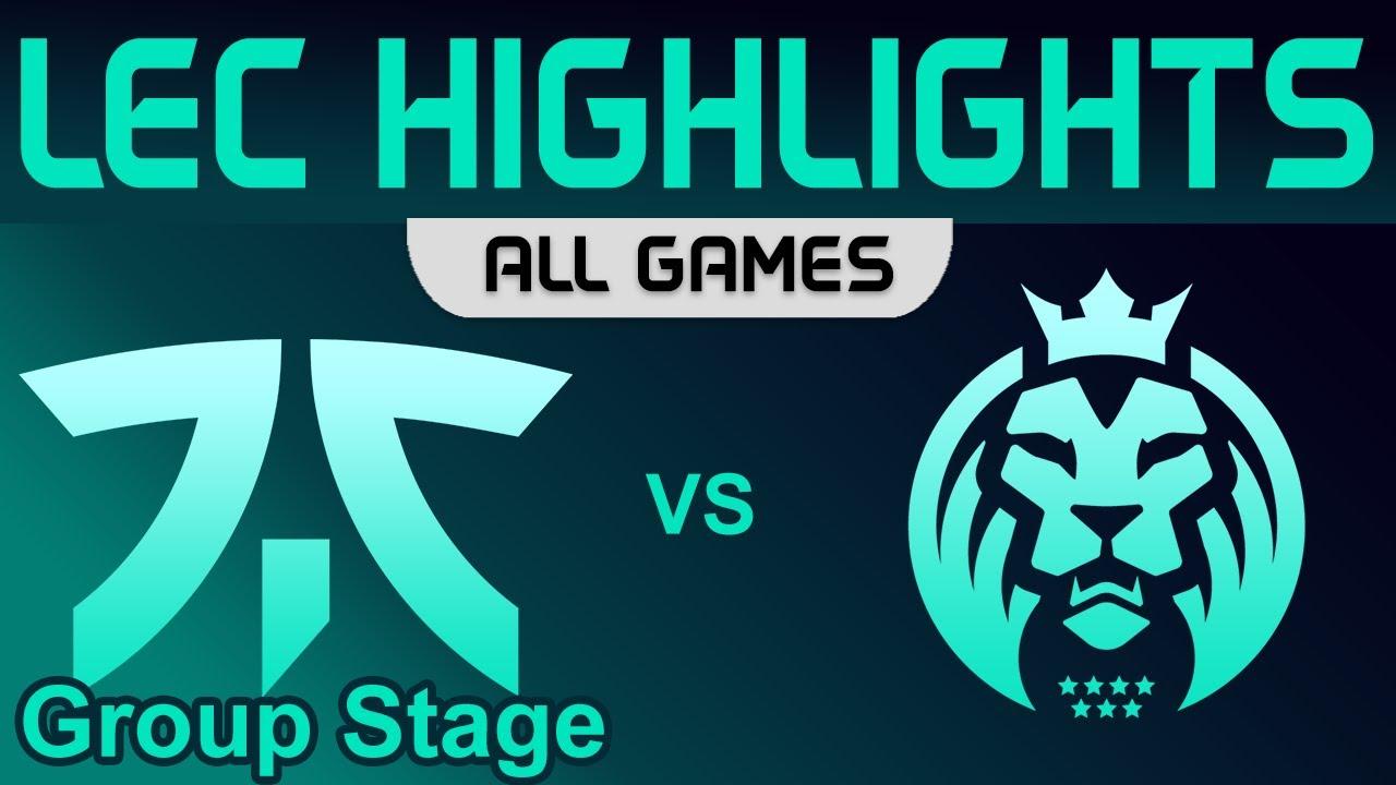 FNC vs MAD ALL GAMES Highlights Losers' Bracket LEC Spring 2023 Fnatic vs MAD Lions by Onivia thumbnail