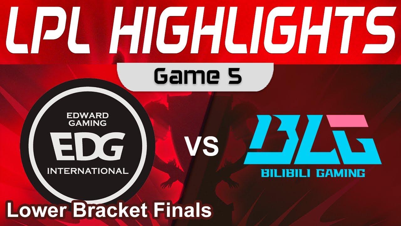 EDG vs BLG Highlights Game 5 LPL Spring Lower Bracket Finals 2023 EDward Gaming vs Bilibili Gaming thumbnail