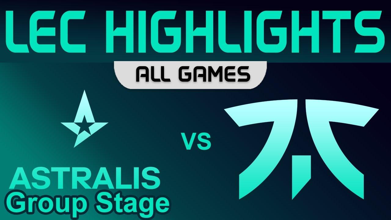 AST vs FNC ALL GAMES Highlights Group Stage LEC Spring 2023 Astralis vs Fnatic by Onivia thumbnail