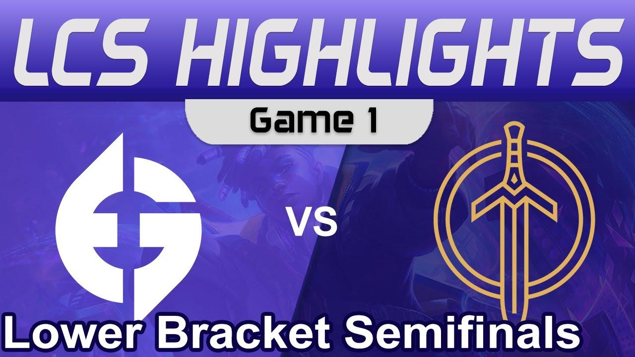 EG vs GG Game 1 Highlights Lower Bracket Semifinals 2023 Evil Geniuses vs Golden Guardians thumbnail