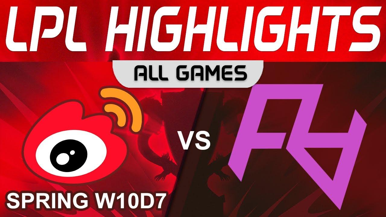 WBG vs RA Highlights ALL GAMES LPL Spring Season 2023 W10D7 Weibo Gaming vs Rare Atom by Onivia thumbnail