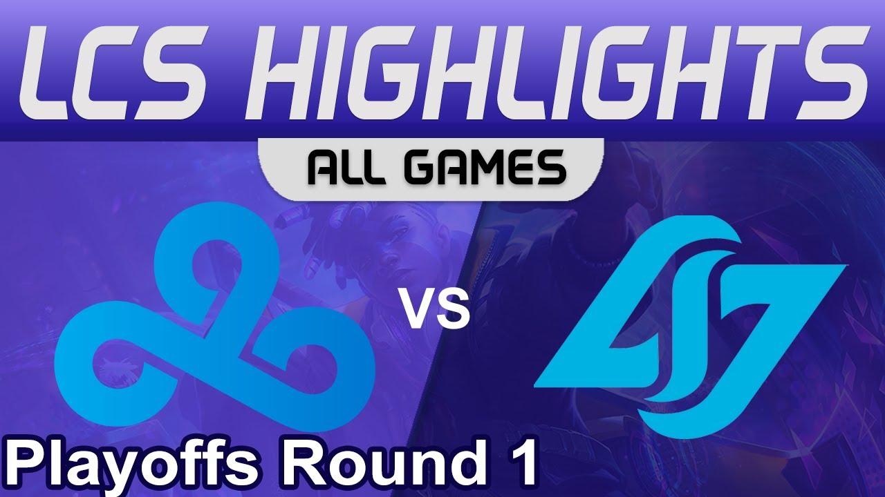 C9 vs CLG ALL GAMES Highlights Playoffs Round 1 LCS Spring Season 2023 Cloud9 vs Conter Logic Gaming thumbnail