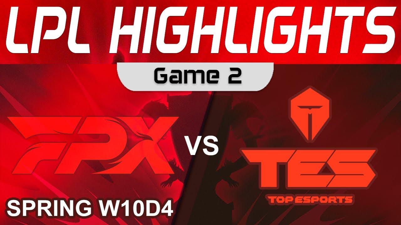 FPX vs TES Highlights Game 2 LPL Spring Season 2023 W10D4 FunPlus Phoenix vs Top Esports by Onivia thumbnail