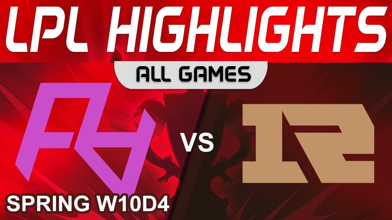 RA vs RNG Highlights ALL GAMES LPL Spring Season 2023 W10D4 Rare Atom vs Royal Never Give Up thumbnail