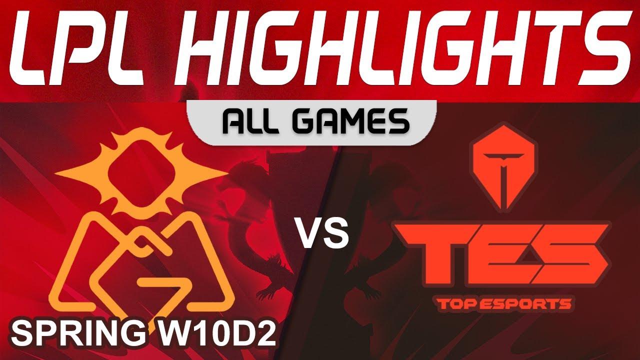 OMG vs TES Highlights ALL GAMES LPL Spring Season 2023 W10D2 Oh My God vs Top Esports by Onivia thumbnail