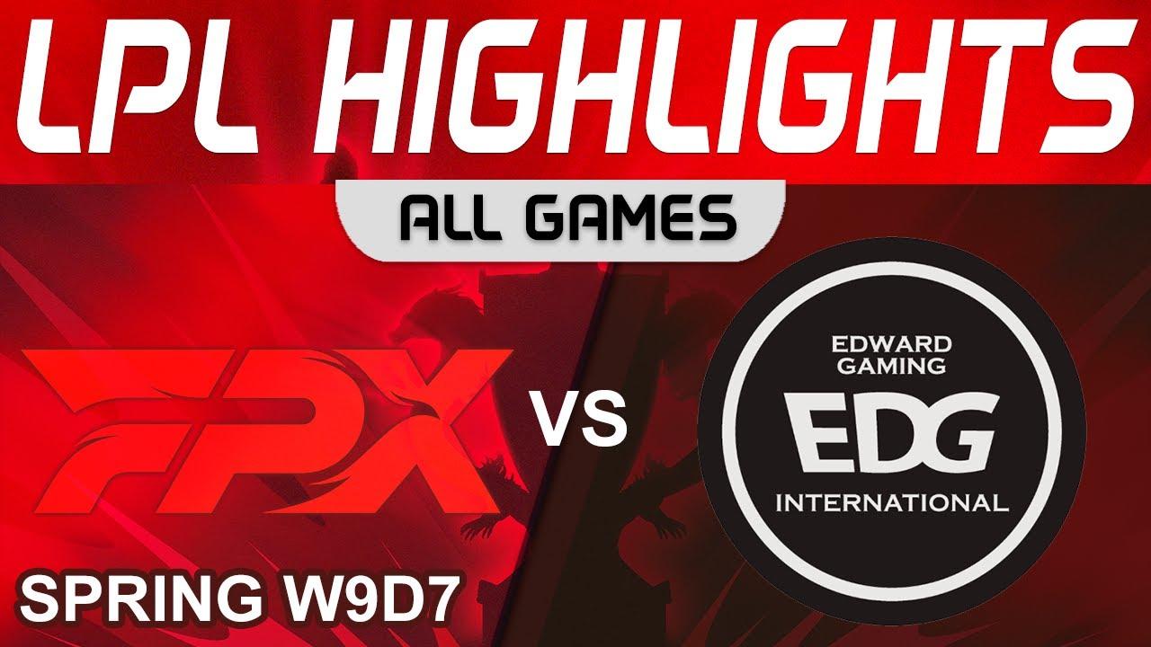 FPX vs EDG Highlights ALL GAMES LPL Spring Season 2023 W9D7 FunPlus Phoenix vs EDward Gaming thumbnail