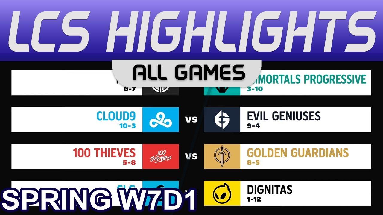 LCS Highlights Week7 Day1 LCS Spring 2023 All Games By Onivia thumbnail