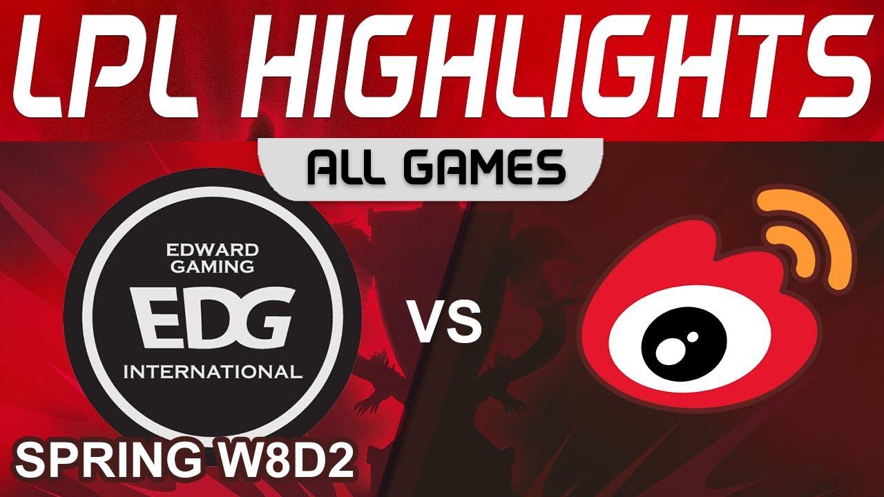 EDG vs WBG Highlights ALL GAMES LPL Spring Season 2023 W8D2 EDward Gaming vs Weibo Gaming by Onivia thumbnail