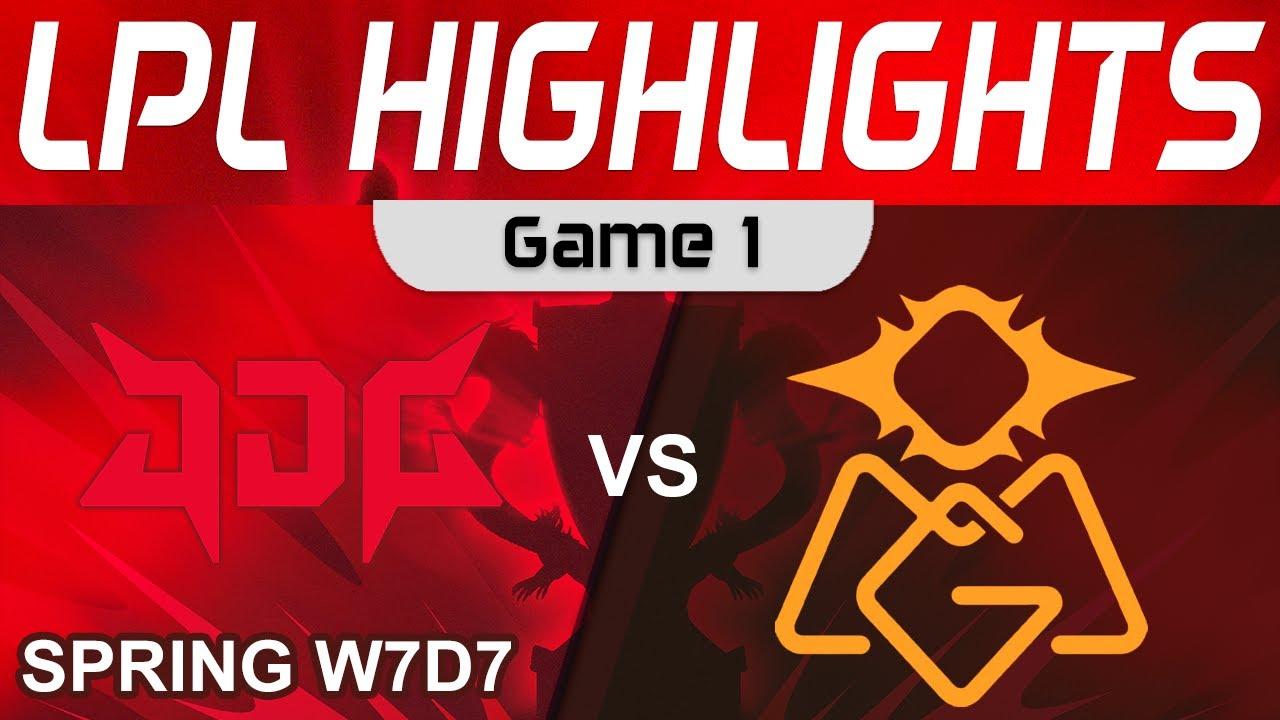 JDG vs OMG Highlights Game 1 LPL Spring Season 2023 W7D7 JD Gaming vs Oh My God by Onivia thumbnail