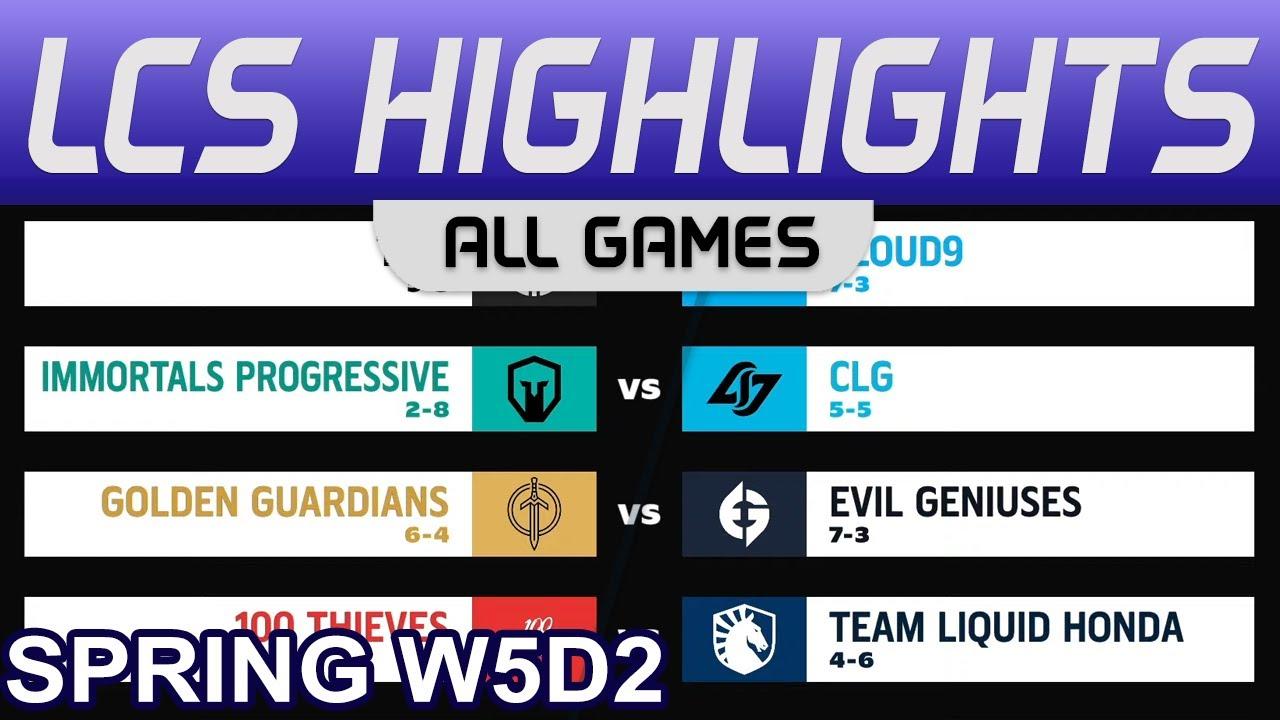 LCS Highlights Week5 Day2 LCS Spring 2023 All Games By Onivia thumbnail