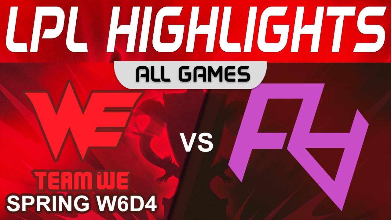 WE vs RA Highlights ALL GAMES LPL Spring Season 2023 W6D4 Team WE vs Rare Atom by Onivia thumbnail