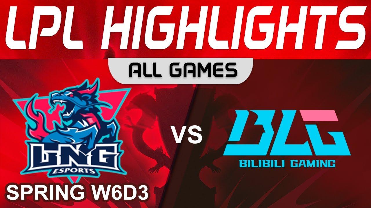 LNG vs BLG Highlights ALL GAMES LPL Spring Season 2023 W6D3 LNG Esports vs Bilibili Gaming by Onivia thumbnail