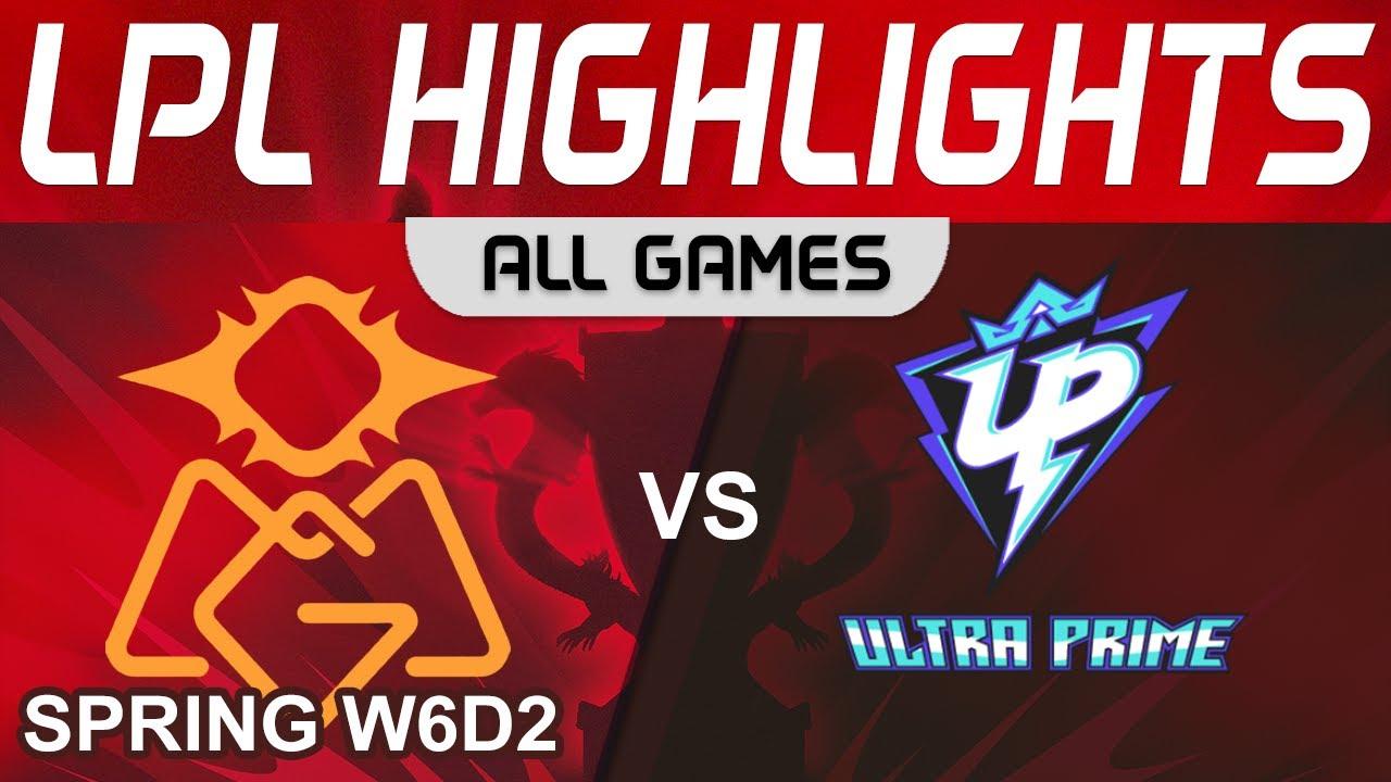 OMG vs UP Highlights ALL GAMES LPL Spring Season 2023 W6D2 Oh My God vs Ultra Prime by Onivia thumbnail