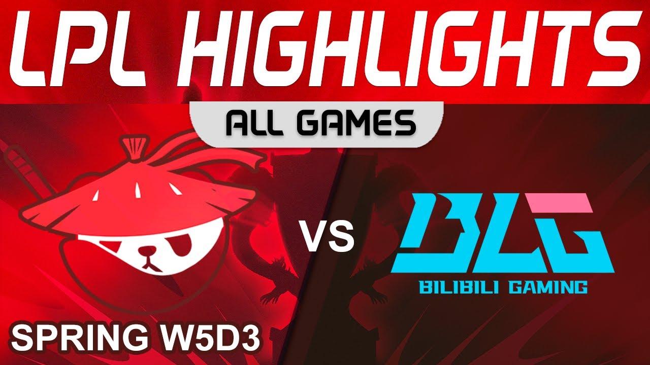 AL vs BLG Highlights ALL GAMES LPL Spring Season 2023 W5D3 Anyone's Legend vs Bilibili Gaming thumbnail