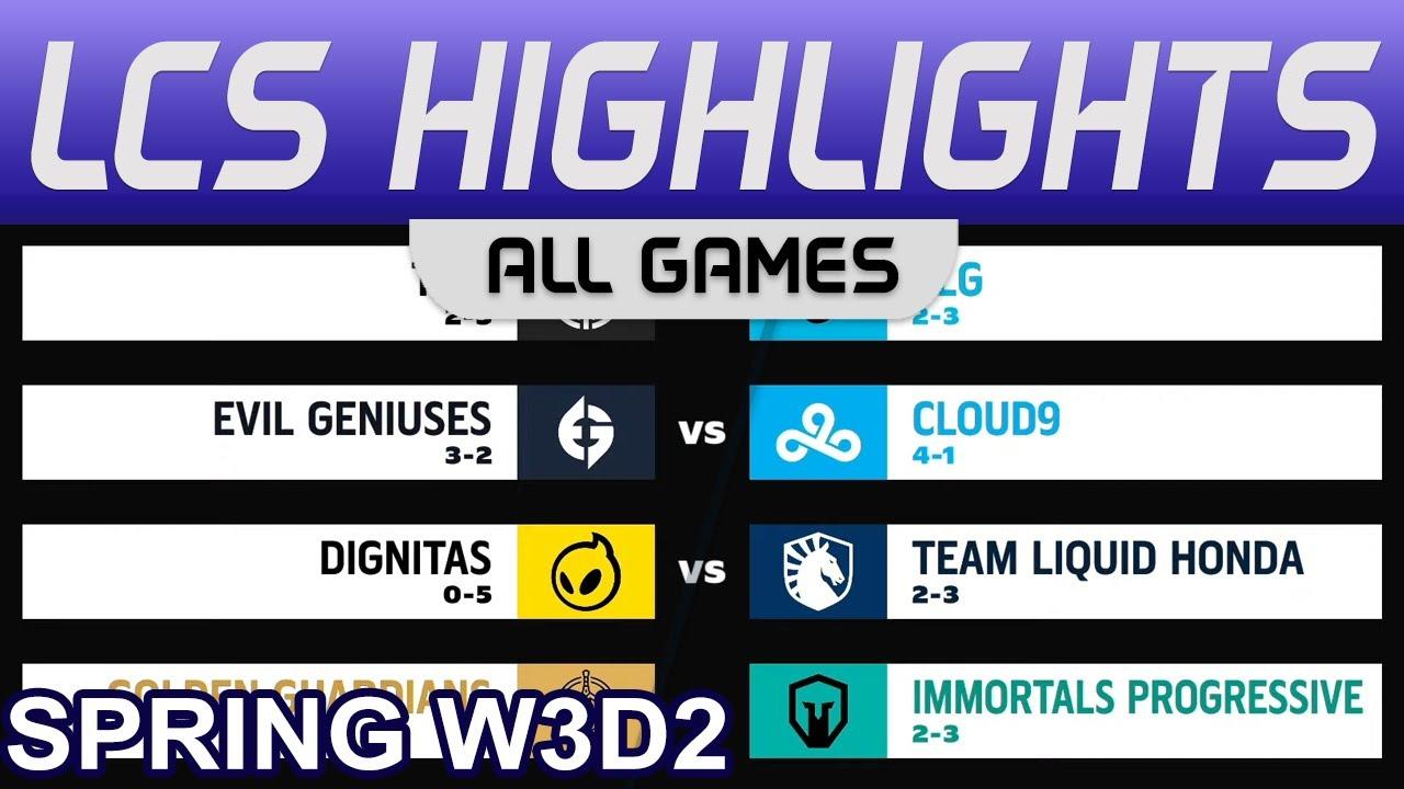 LCS Highlights Week3 Day2 LCS Spring 2023 All Games By Onivia thumbnail