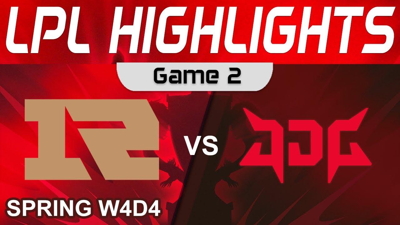 RNG vs JDG Highlights Game 2 LPL Spring Season 2023 W4D4 Royal Never Give Up vs JD Gaming by Onivia thumbnail