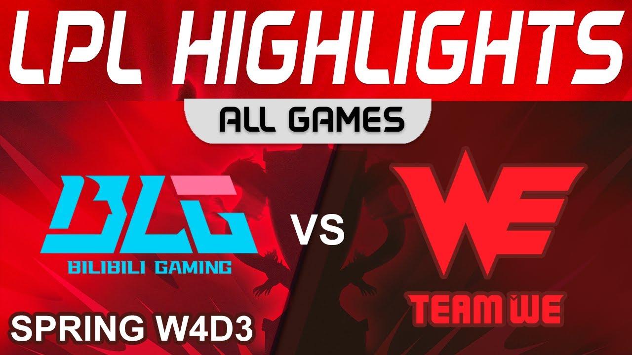 BLG vs WE Highlights ALL GAMES LPL Spring Season 2023 W4D3 Bilibili Gaming vs Team WE by Onivia thumbnail