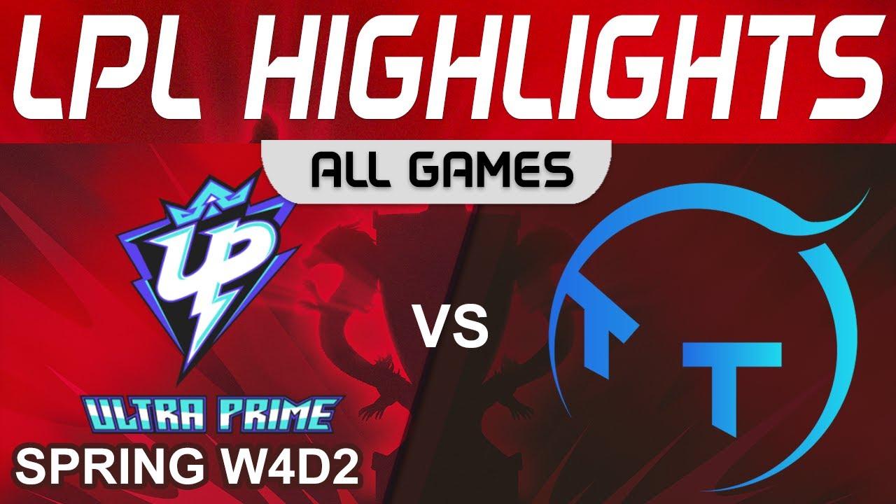 UP vs TT Highlights ALL GAMES LPL Spring Season 2023 W4D2 Ultra Prime vs ThunderTalk Gaming by Onivi thumbnail