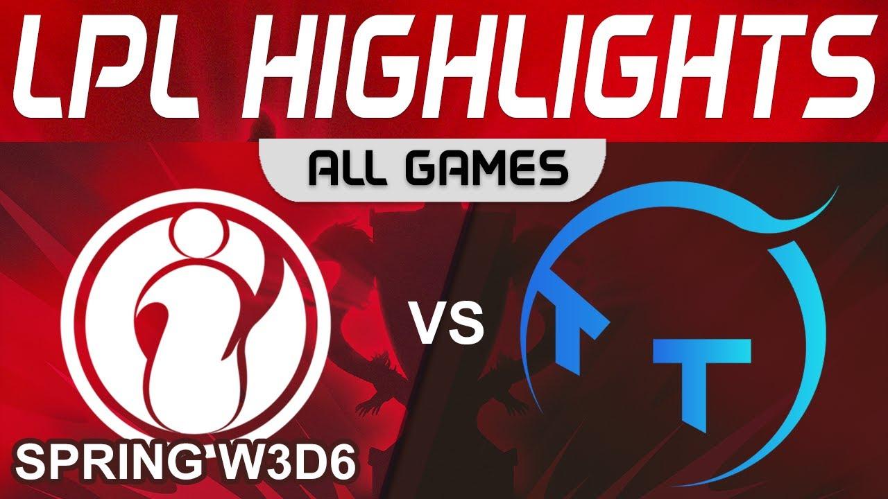 IG vs TT Highlights AL GAMES LPL Spring Season 2023 W3D6 Invictus Gaming vs ThunderTalk Gaming by On thumbnail