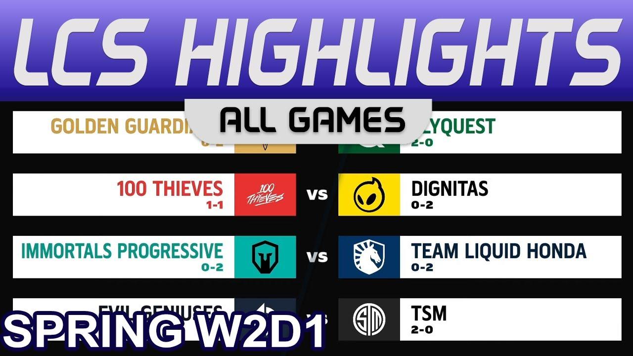 LCS Highlights Week2 Day1 LCS Spring 2023 All Games By Onivia thumbnail