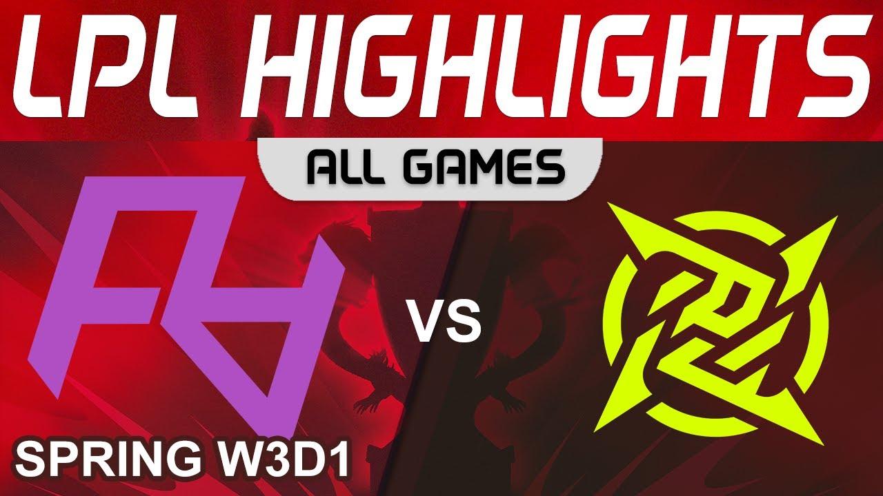 RA vs NIP Highlights ALL GAMES LPL Spring Season 2023 W3D1 Rare Atom vs Ninjas In Pyjamas by Onivia thumbnail