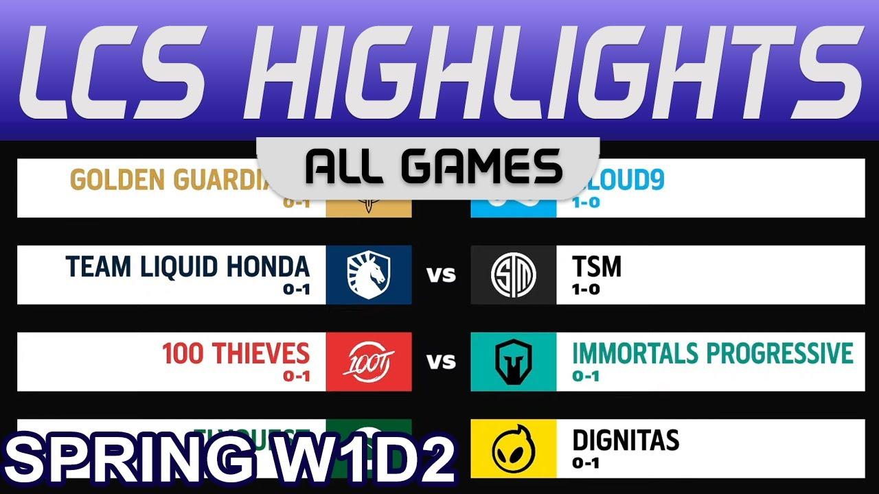 LCS Highlights Week1 Day2 LCS Spring 2023 All Games By Onivia thumbnail