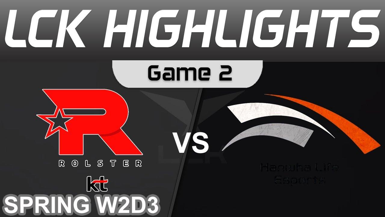 KT vs HLE Highlights Game 2 LCK Spring Season 2023 W2D3 KT Rolster vs Hanwha Life Esports by Onivia thumbnail