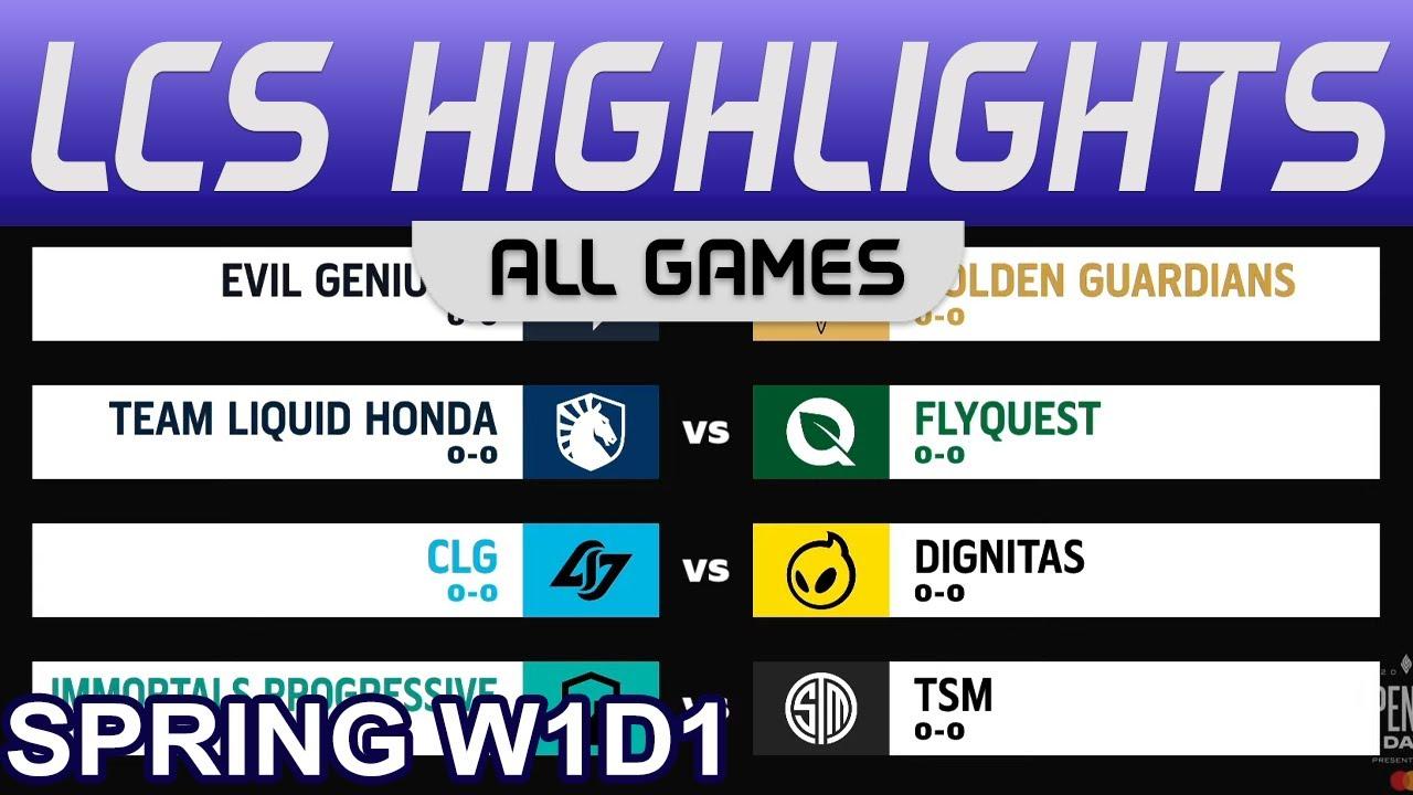 LCS Highlights Week1 Day1 LCS Spring 2023 All Games By Onivia thumbnail