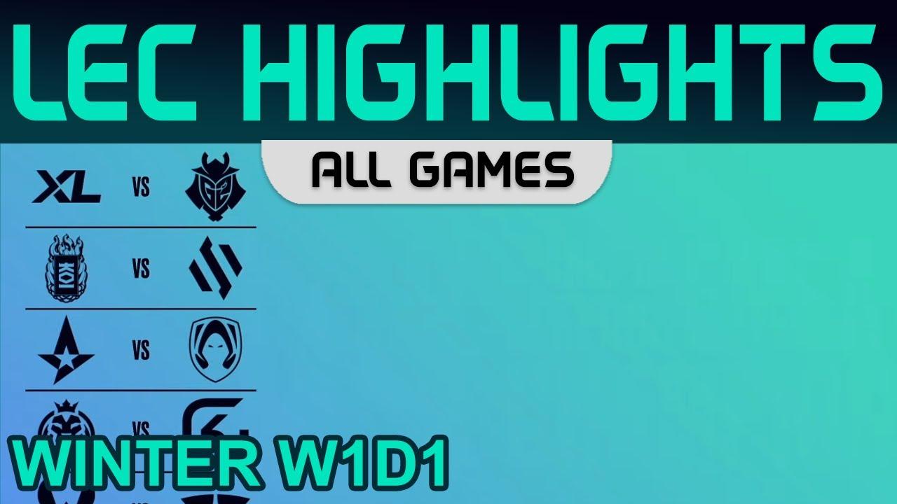 LEC Highlights Week1 Day1 LEC Winter 2023 All Games By Onivia thumbnail