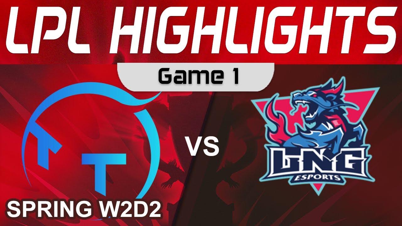 TT vs LNG Highlights Game 1 LPL Spring Season 2023 W2D2 ThunderTalk Gaming vs LNG Esports by Onivia thumbnail