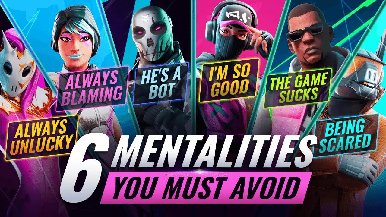 6 DANGEROUS Mentalities That Will STOP YOU From Improving - Fortnite Tips & Tricks thumbnail