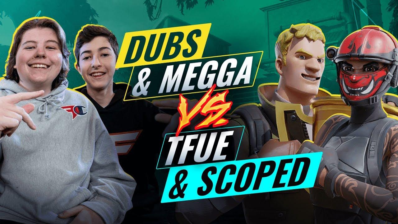 Tfue & Scoped Vs Dubs & Megga : Who's The Better Duo? - Pro Player Comparison thumbnail