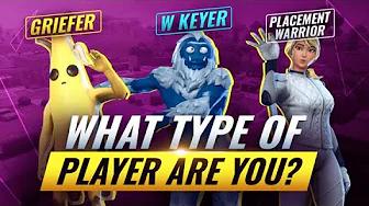 TYPES of Fortnite Players...Find out WHO You Are...(Competitive Version) thumbnail