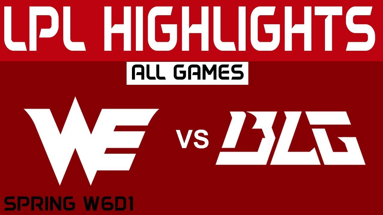 WE vs BLG Highlights ALL GAMES LPL Spring Split 2024 Team WE vs Bilibili Gaming by Onivia thumbnail