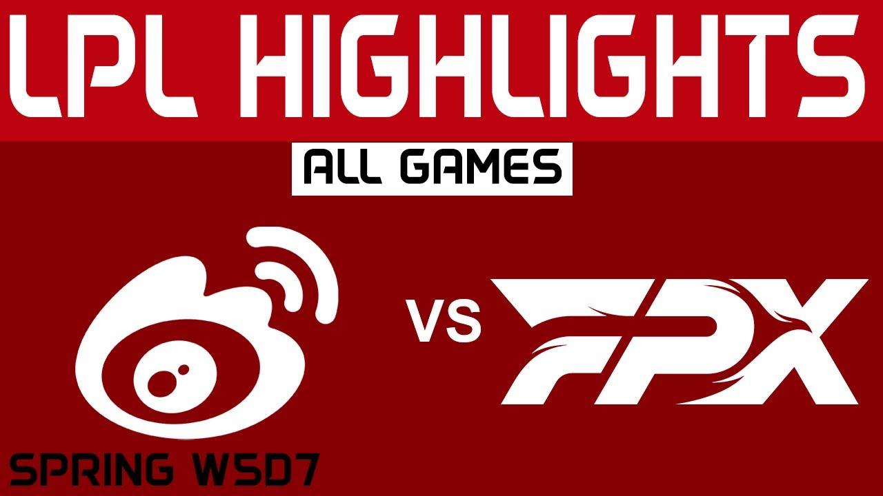 WBG vs FPX Highlights ALL GAMES LPL Spring Split 2024 Weibo Gaming vs FunPlus Phoenix by Onivia thumbnail