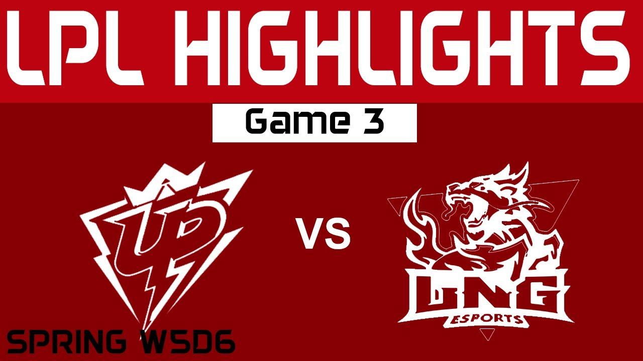 UP vs LNG Highlights Game 3 LPL Spring Split 2024 Ultra Prime vs LNG Esports by Onivia thumbnail