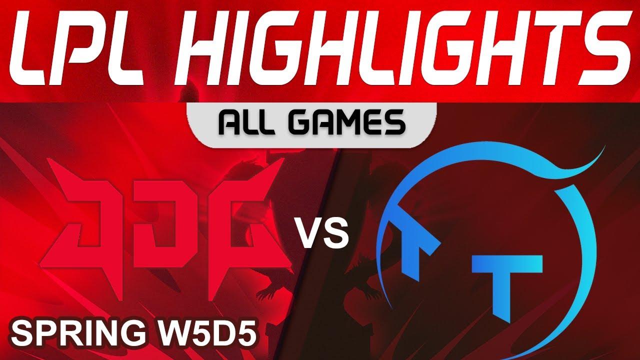 JDG vs TT  Highlights ALL GAMES LPL Spring Split 2024 JD Gaming vs TT Gaming by Onivia thumbnail