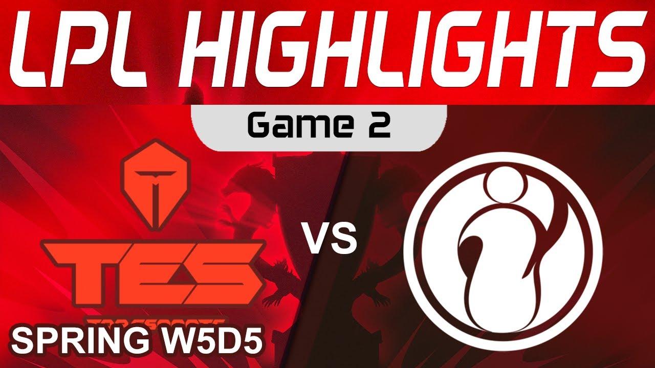 TES vs IG Highlights Game 2 LPL Spring Split 2024 Top Esports vs Invictus Gaming by Onivia thumbnail