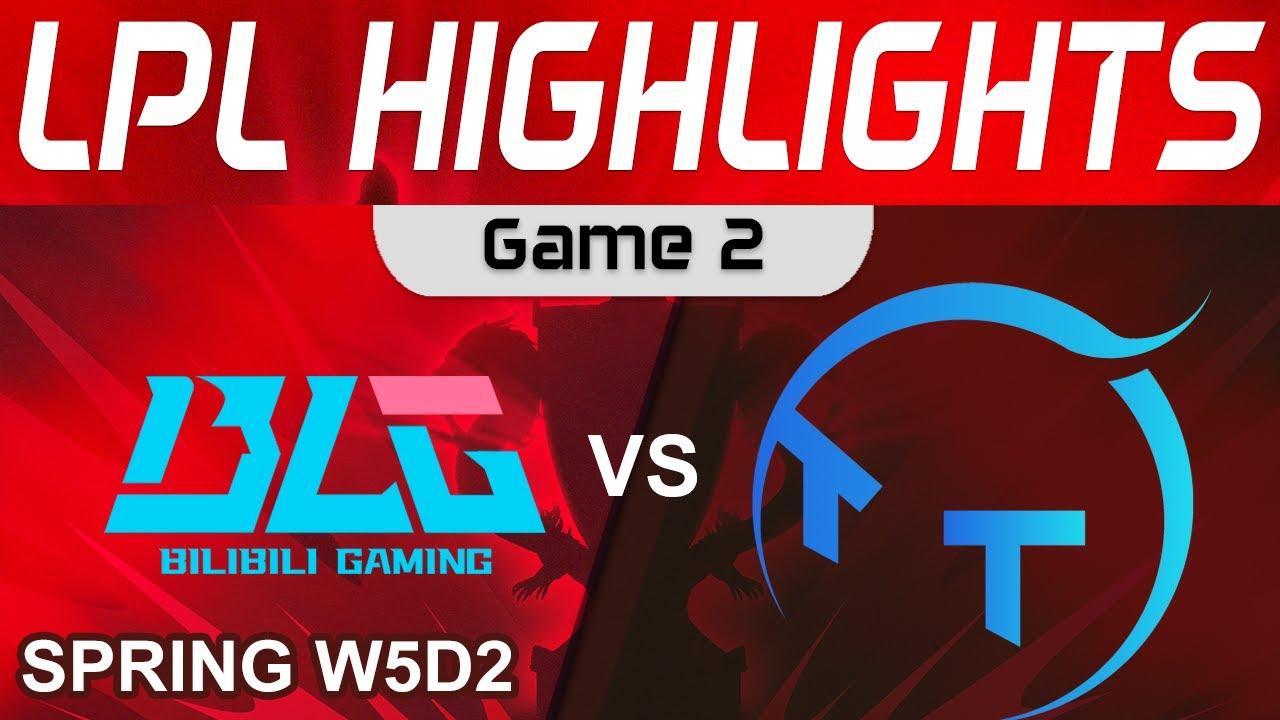 BLG vs TT Highlights Game 2 LPL Spring Split 2024 Bilibili Gaming vs TT Gaming by Onivia thumbnail