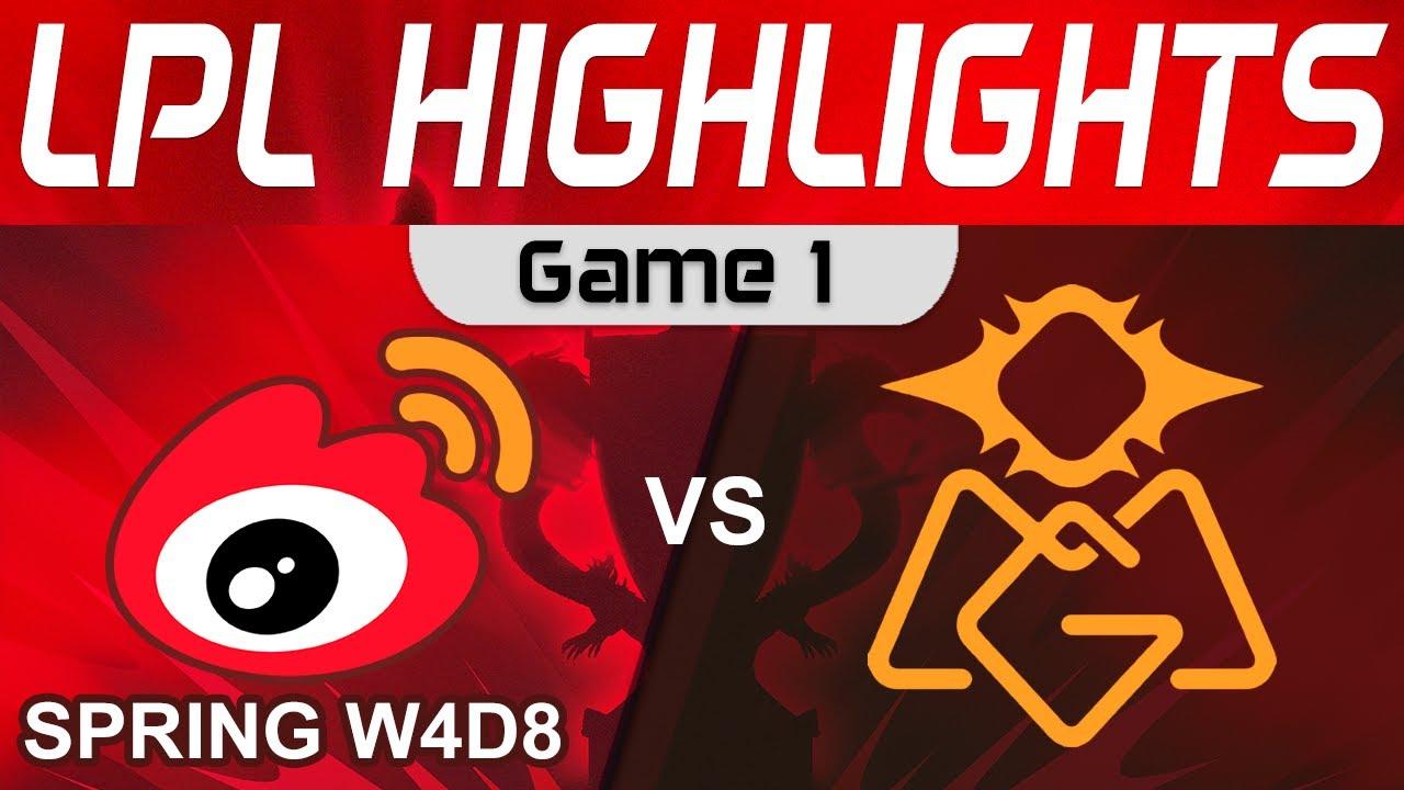 WBG vs OMG Highlights Game 1 LPL Spring Split 2024 Weibo Gaming vs Oh My God by Onivia thumbnail