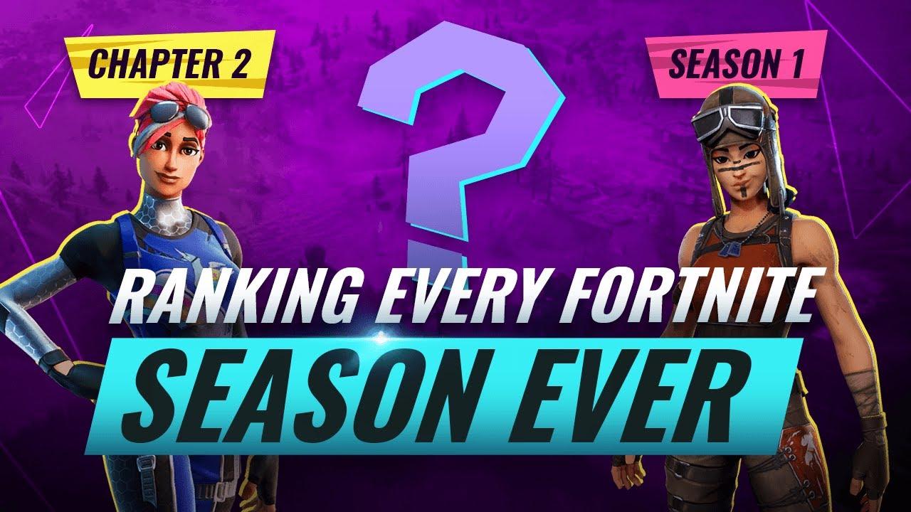 Ranking The *BEST* Season in Fortnite Battle Royale thumbnail