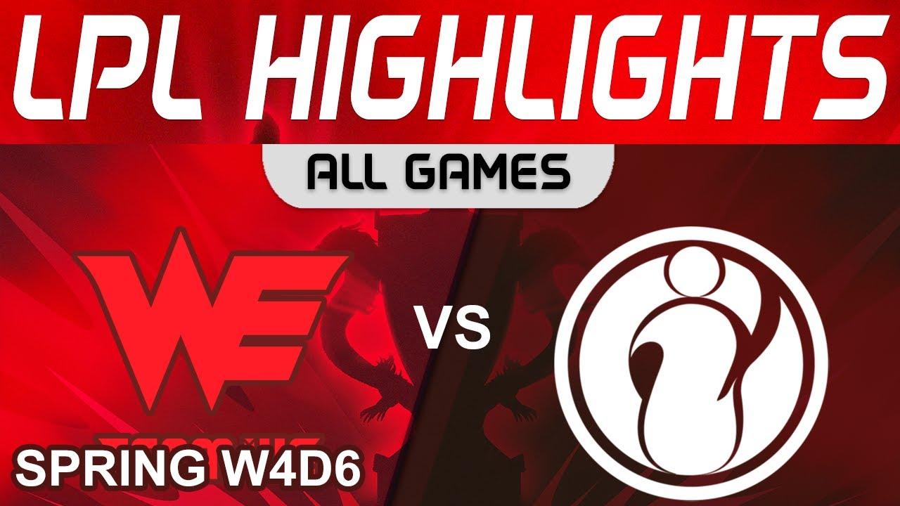 WE vs IG Highlights ALL GAMES LPL Spring Split 2024 Team WE vs Invictus Gaming by Onivia thumbnail