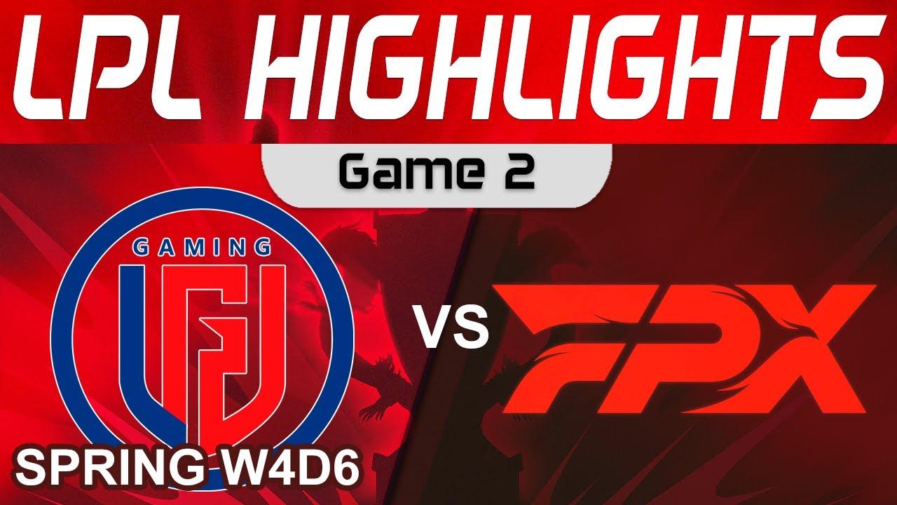 LGD vs FPX Highlights Game 2 LPL Spring Split 2024 LGD Gaming vs FunPlus Phoenix by Onivia thumbnail