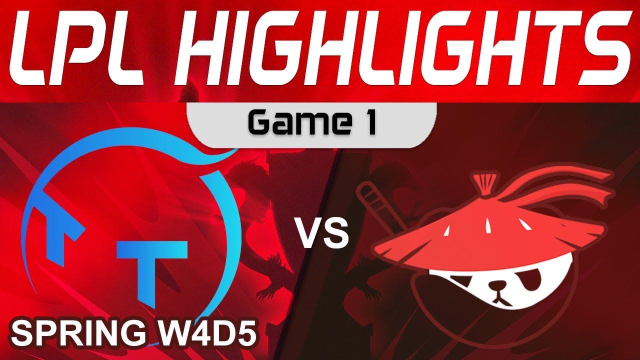 TT vs AL Highlights Game 1 LPL Spring Split 2024 TT Gaming vs Anyone's Legend by Onivia thumbnail