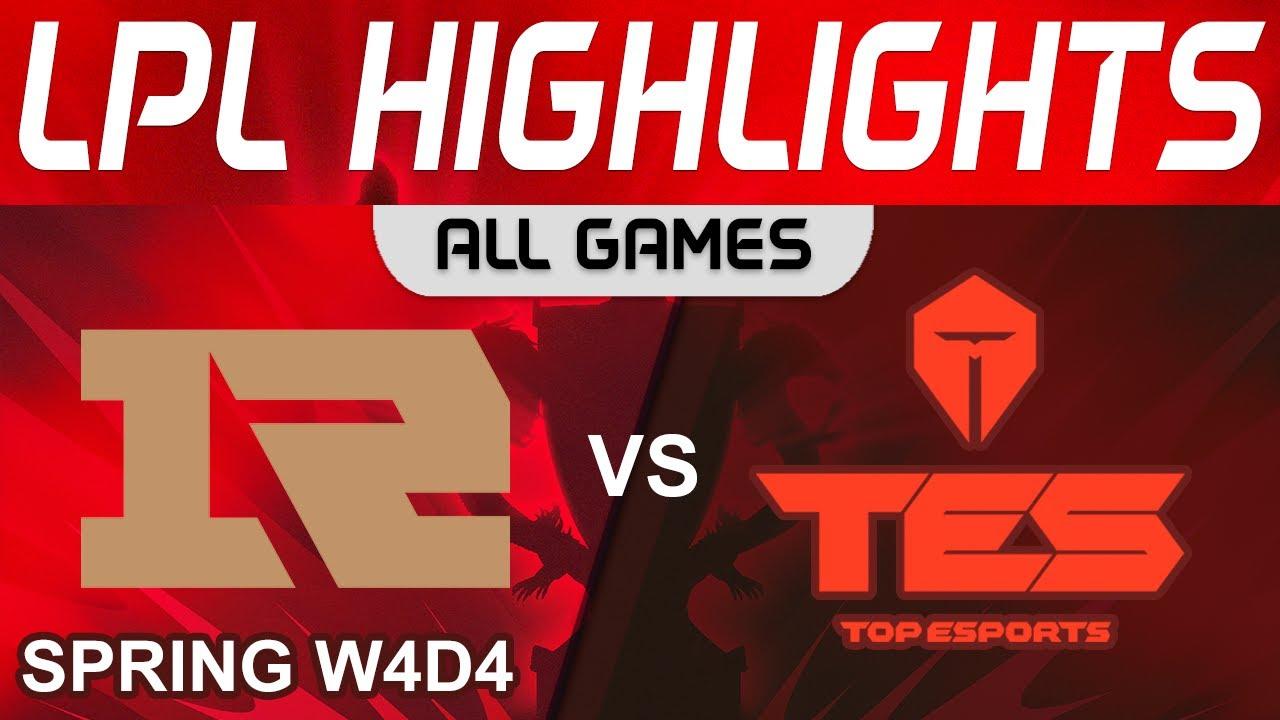 RNG vs TES Highlights ALL GAMES LPL Spring Split 2024 Royal Never Give Up vs Top Esports by Onivia thumbnail