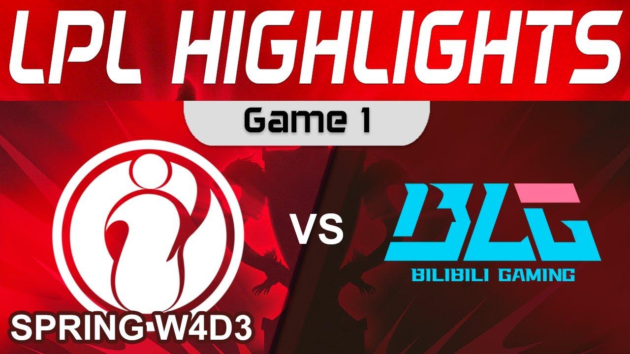 IG vs BLG Highlights Game 1 LPL Spring Split 2024 Invictus Gaming vs Bilibili Gaming by Onivia thumbnail