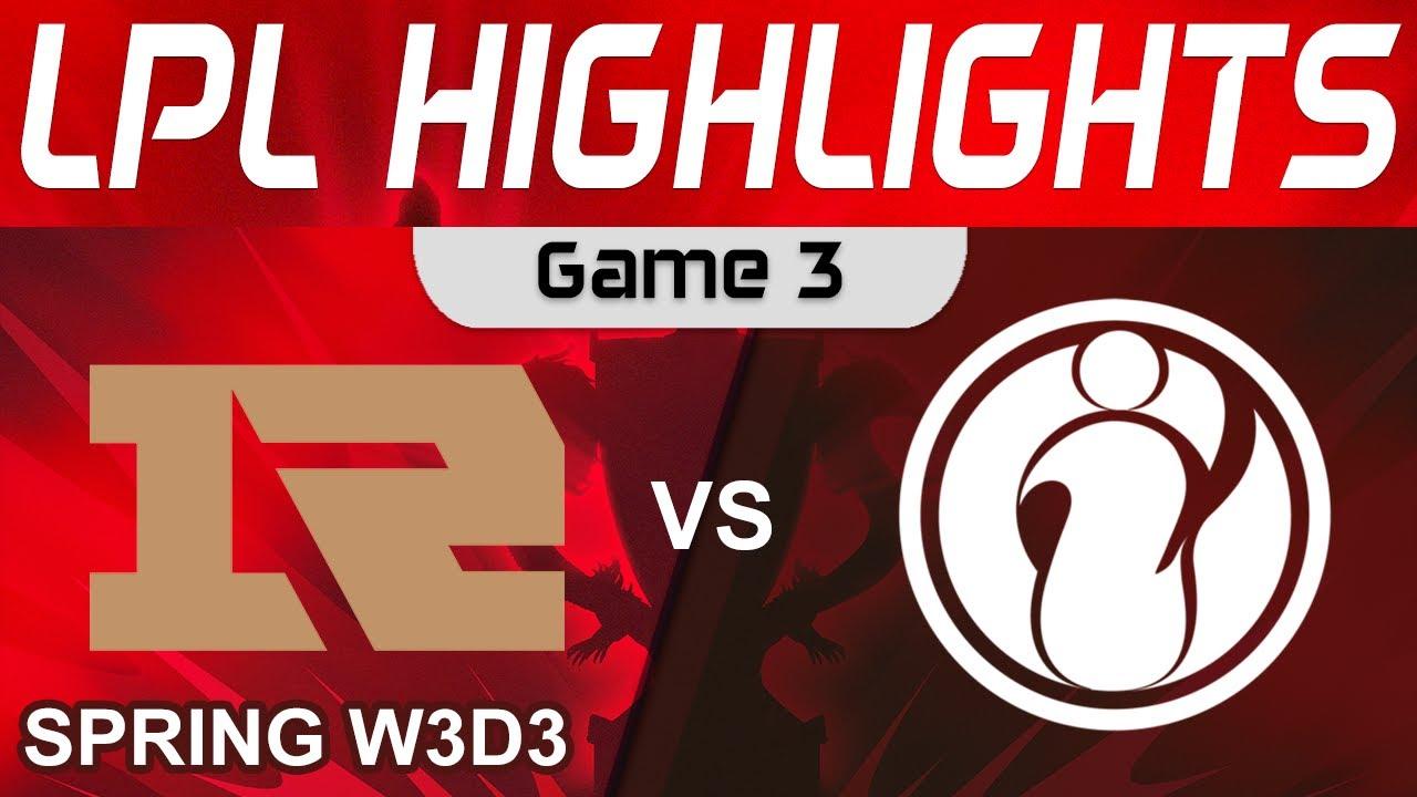 RNG vs IG Highlights Game 3 LPL Spring Split 2024 Royal Never Give Up vs Invictus Gaming by Onivia thumbnail