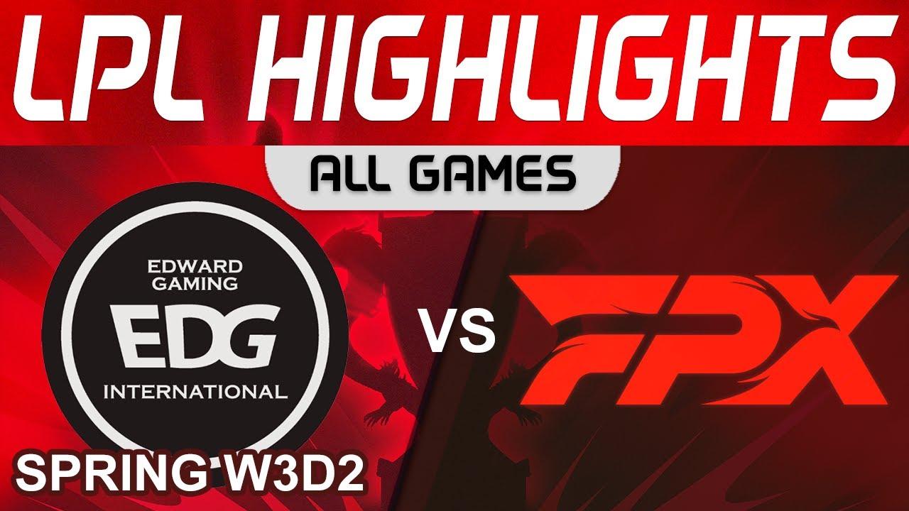 EDG vs FPX Highlights ALL GAMES LPL Spring Split 2024 EDward Gaming vs FunPlus Phoenix by Onivia thumbnail