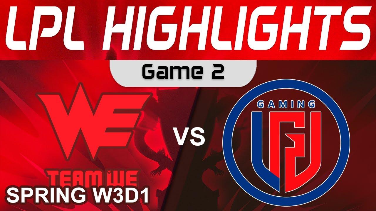 WE vs LGD Highlights Game 2 LPL Spring Split 2024 Team WE vs LGD Gaming by Onivia thumbnail